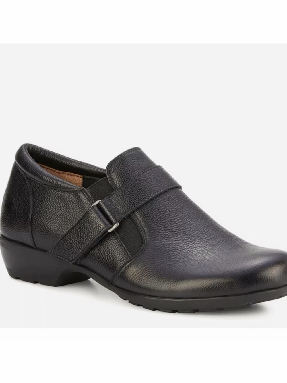 ROS Hommerson Sz 9N Eliot Slip On Black Velcro strap